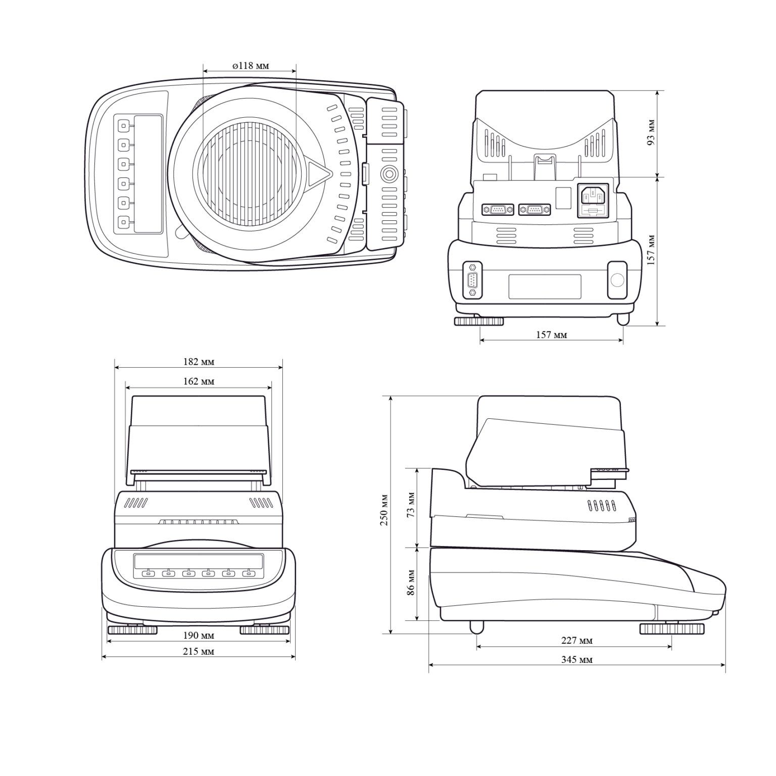 Анализатор влажности i-Thermo G163L