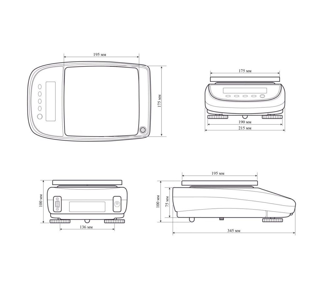 Лабораторные весы LG10001